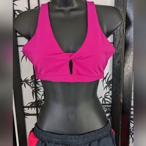 Fuchsia Sports Bra